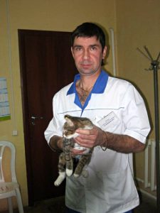Доктор Дыхнов А.А. и пациентка Муся